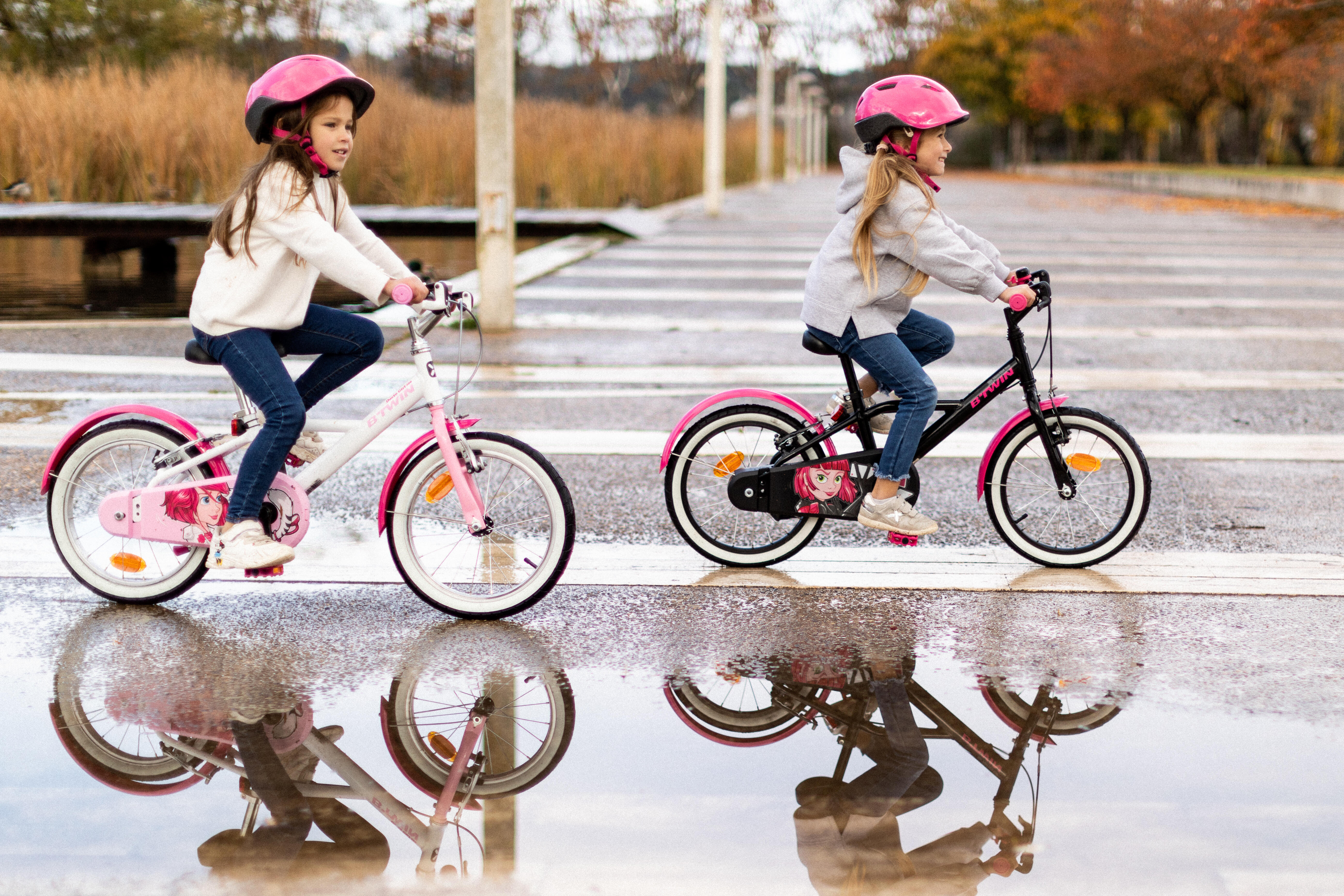 Vélo enfant 16 po 4-6 ans - HYC 500 rose - BTWIN