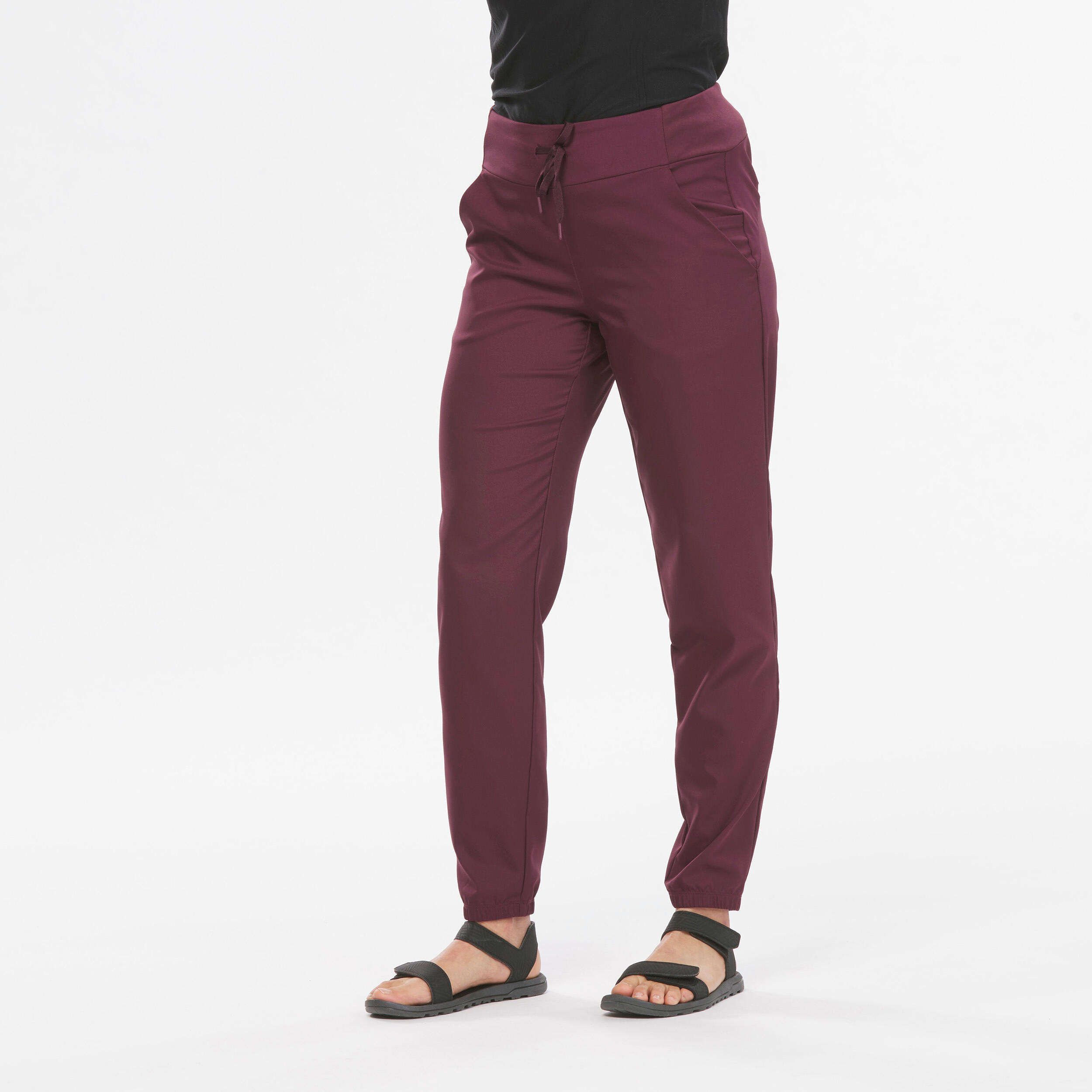 Pantalón de montaña y senderismo Mujer NH100 QUECHUA | Decathlon
