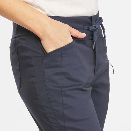Pantalone za planinarenje NH500 ženske - sive