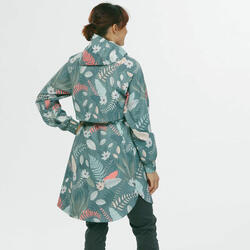 Women's Long Waterproof Hiking Jacket 