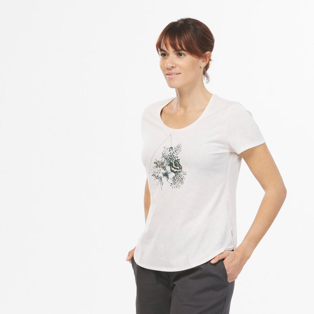 T-shirt de randonnée  - NH500 - Femme