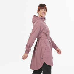 Women's Long Waterproof Hiking Jacket - Raincut Long