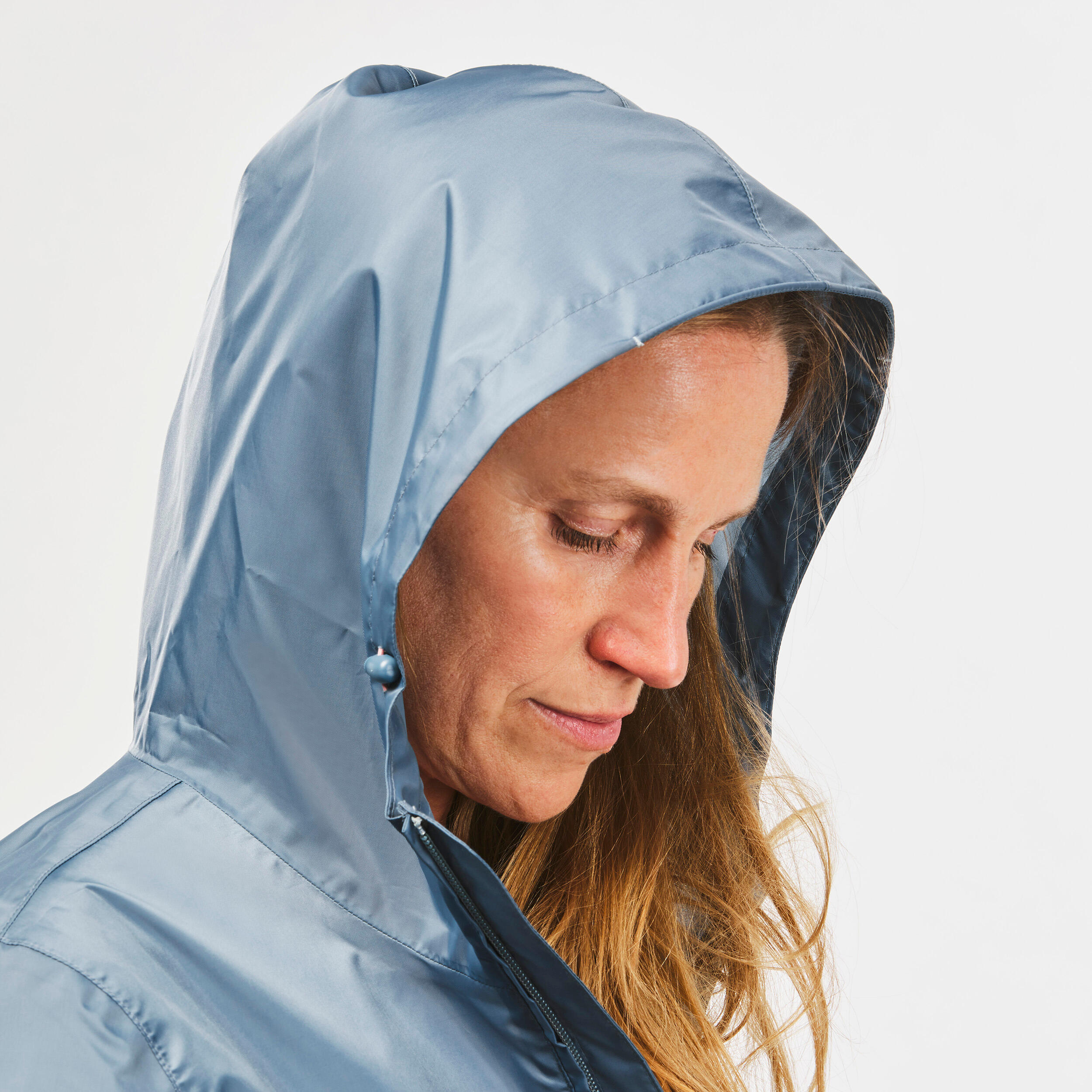 Women's Waterproof Hiking Jacket - Raincut Zip 7/9