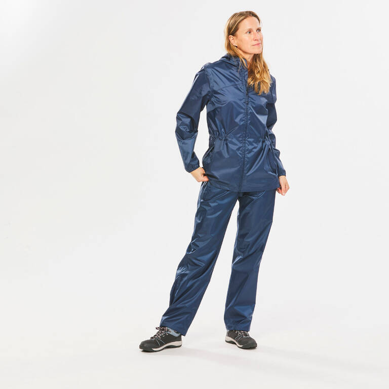 Women's Hiking Waterproof Over-Trousers Raincut