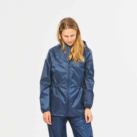 Women's Waterproof Hiking Jacket - Raincut Zip