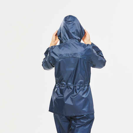 Women's waterpoof Zip jacket - Blue
