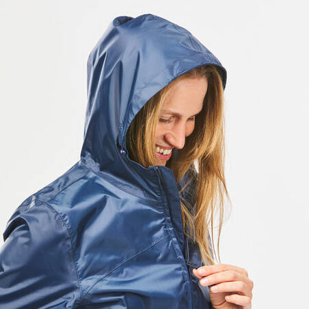 Women's Windproof and Water-repellent Hiking Jacket - Raincut Full Zip