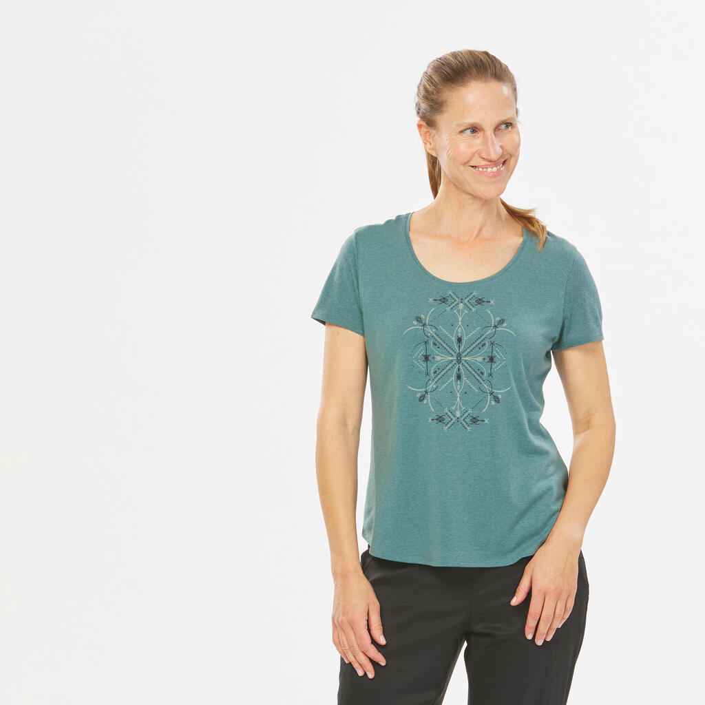 T-shirt de randonnée  - NH500 - Femme
