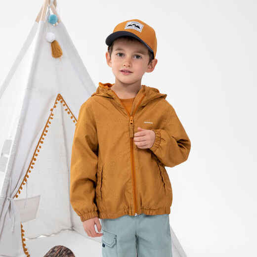 
      Kids' Hiking Waterproof Jacket MH500 2-6 Years
  