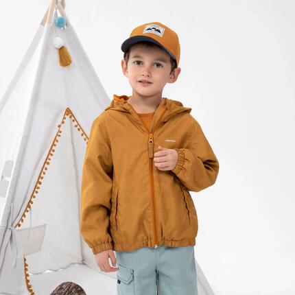 Veste imperméable de randonnée enfant - MH500 KID - 2-6 ANS