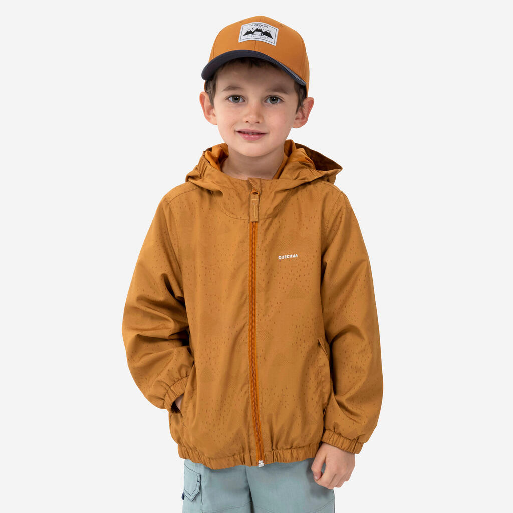 Kids' Hiking Waterproof Jacket MH500 2-6 Years