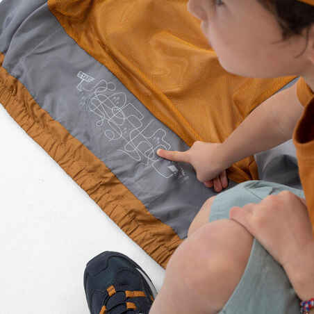 Vaikiška neperšlampama žygių striukė „MH500“, 2–6 metų vaikams