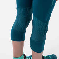 Kids’ Hiking Leggings - MH500 Aged 7-15 - Green