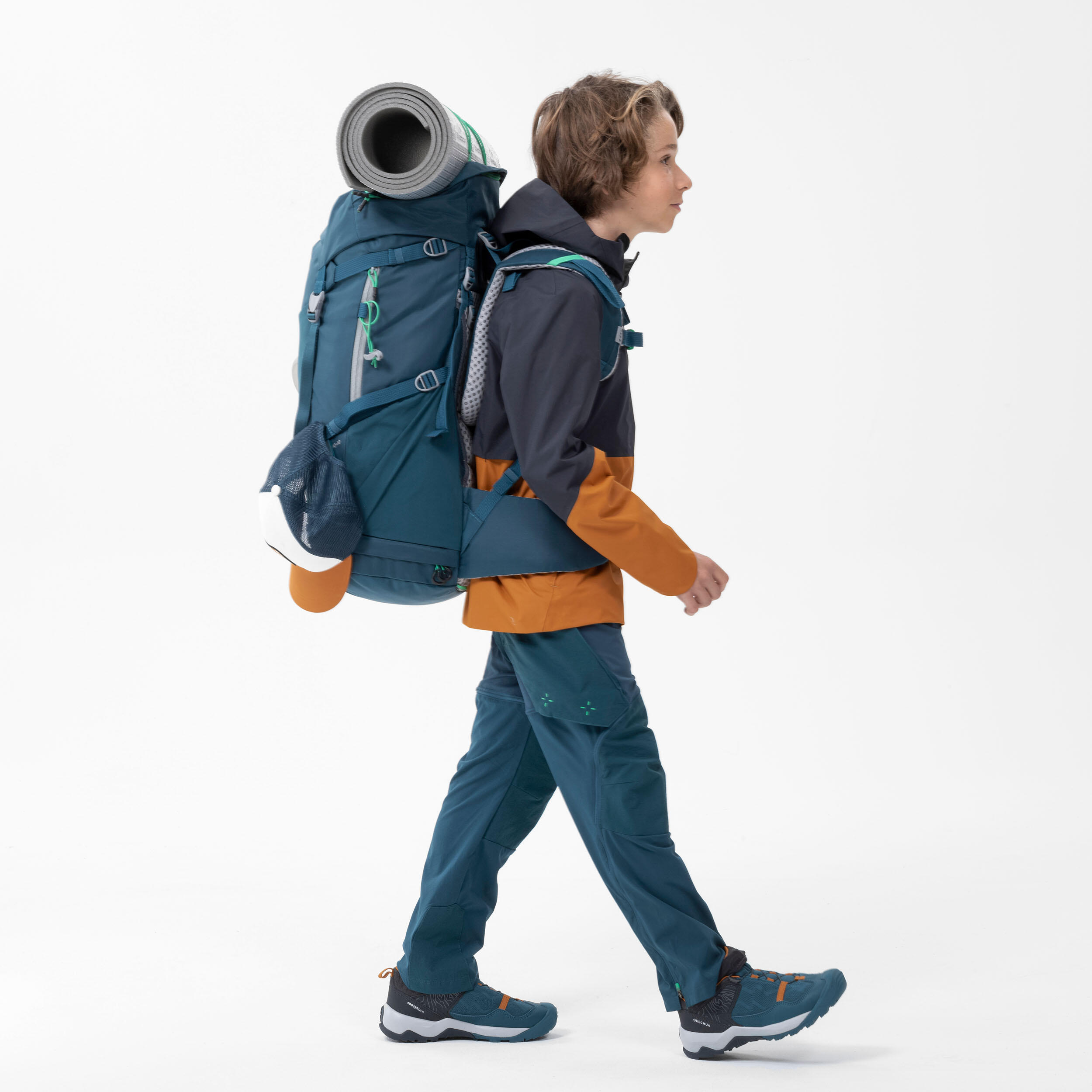 Kids’ Hiking Backpack 40 + 10 L - MH 500 - QUECHUA
