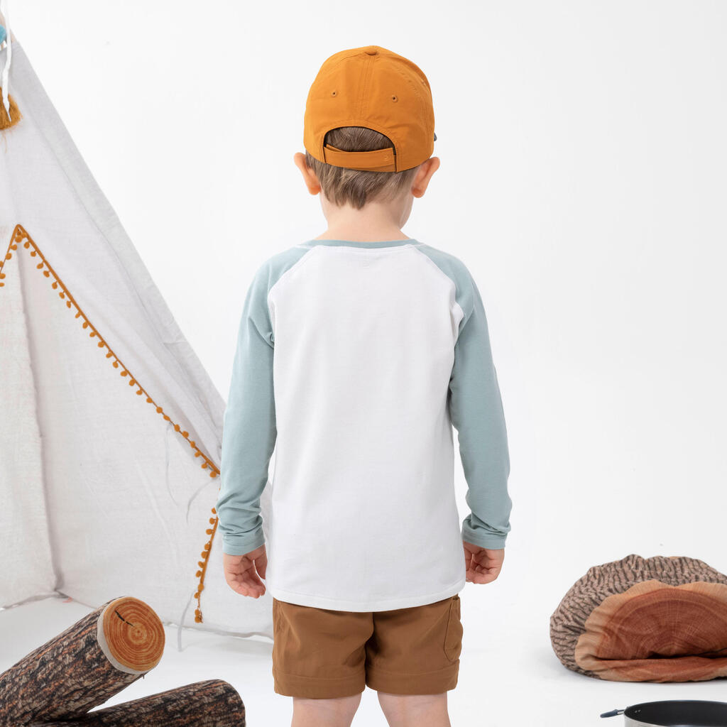 Zēnu (2–6 gadi) T krekls ar garām piedurknēm un UV filtru “MH150 Kid”