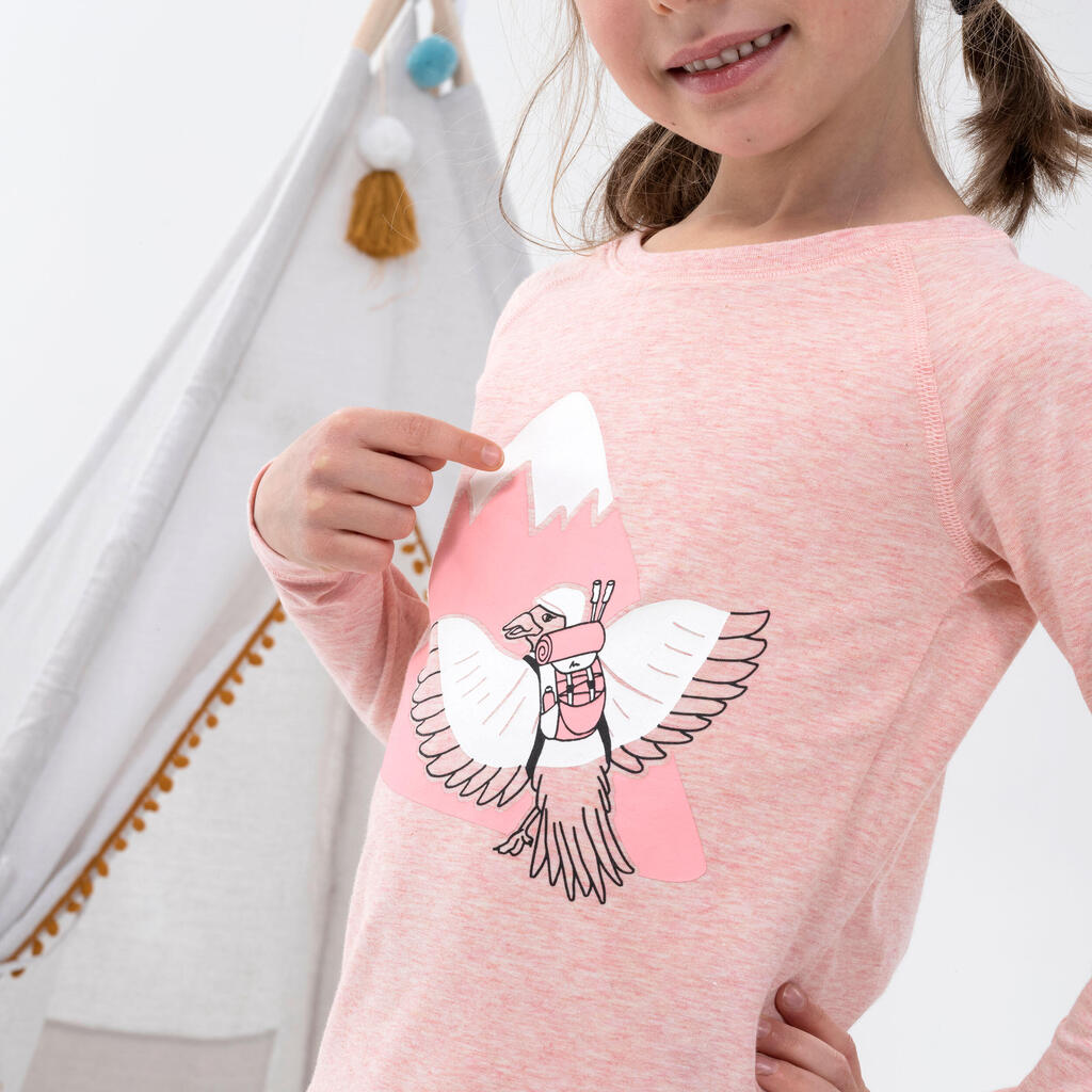 Meiteņu (2–6 gadi) T krekls ar garām piedurknēm un UV filtru “MH150 Kid”