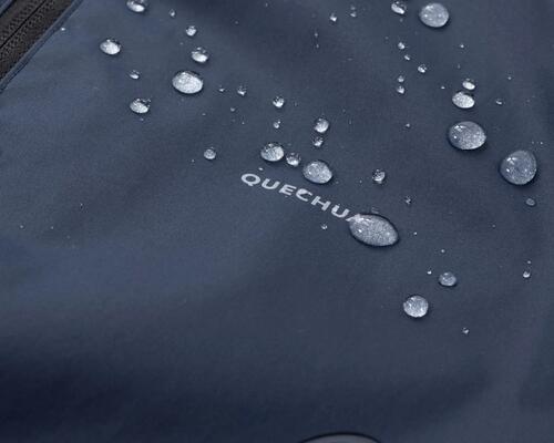 Veste imperméable de randonnée enfant - MH500 7-15 ans - Bleu marine