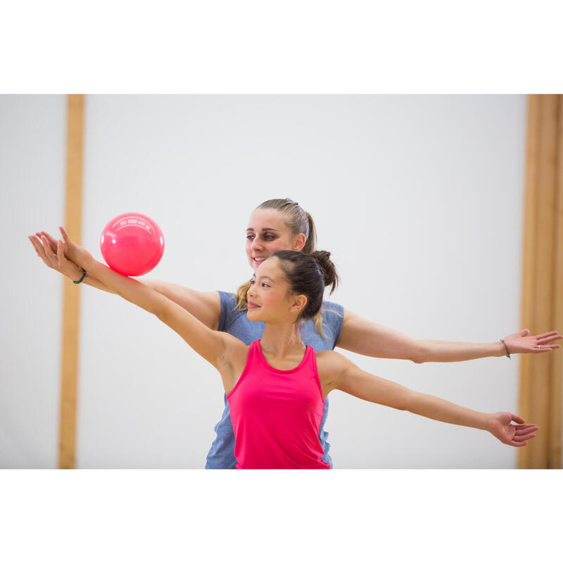 Bal voor ritmische gymnastiek 165 mm heel fluoroze