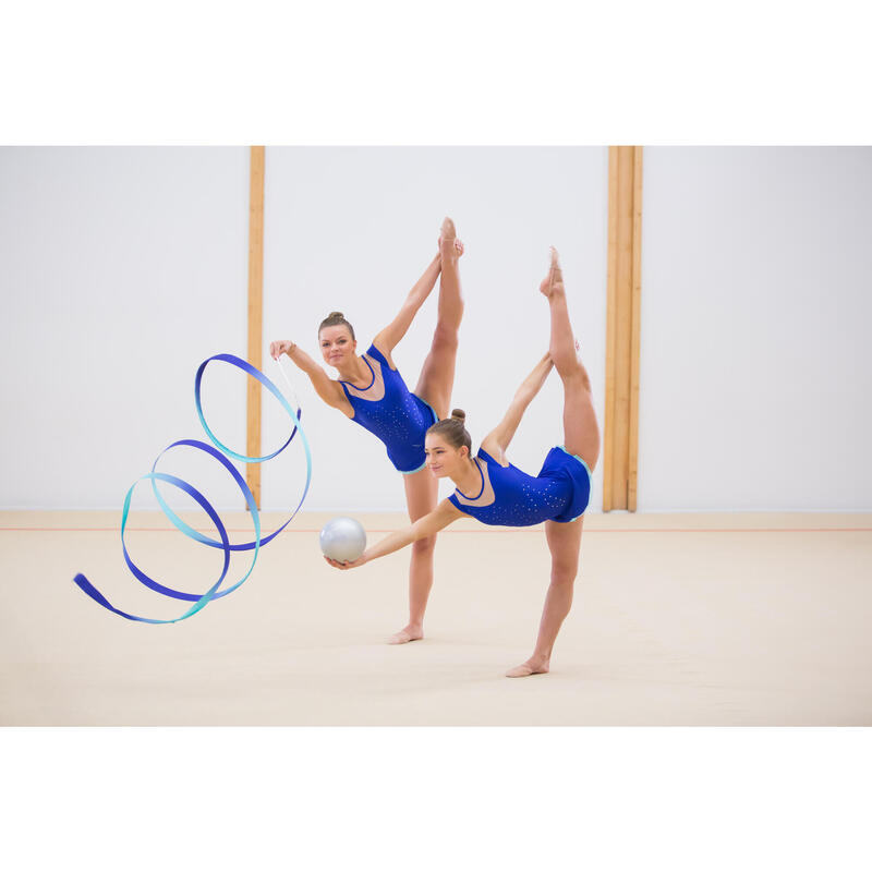Body Gimnastică ritmică cu fustiță Albastru Fete 