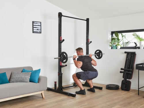 cage à squat exercice