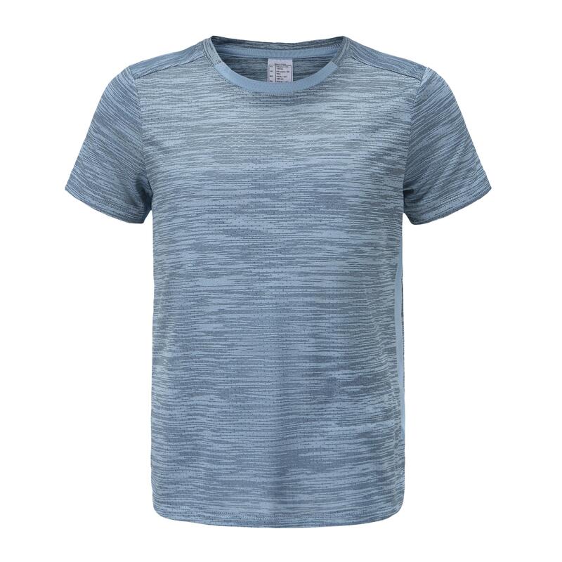 兒童透氣合成材質 T 恤 S500 - 丹寧藍