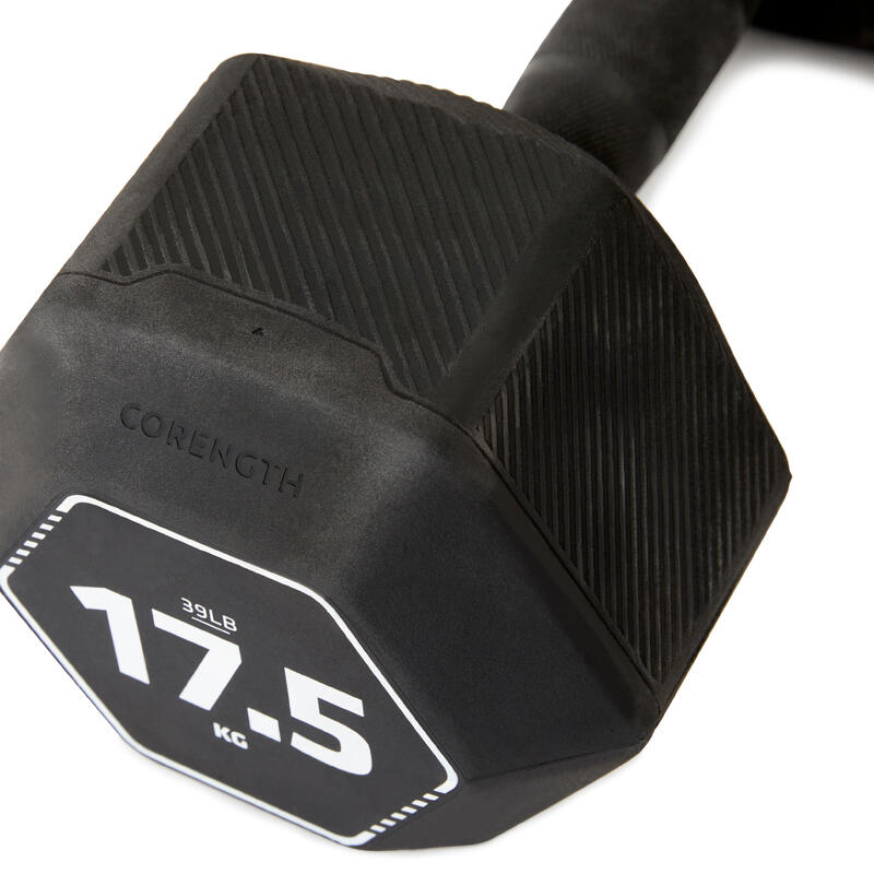 Posilovací činka Hex Dumbbell 17,5 kg