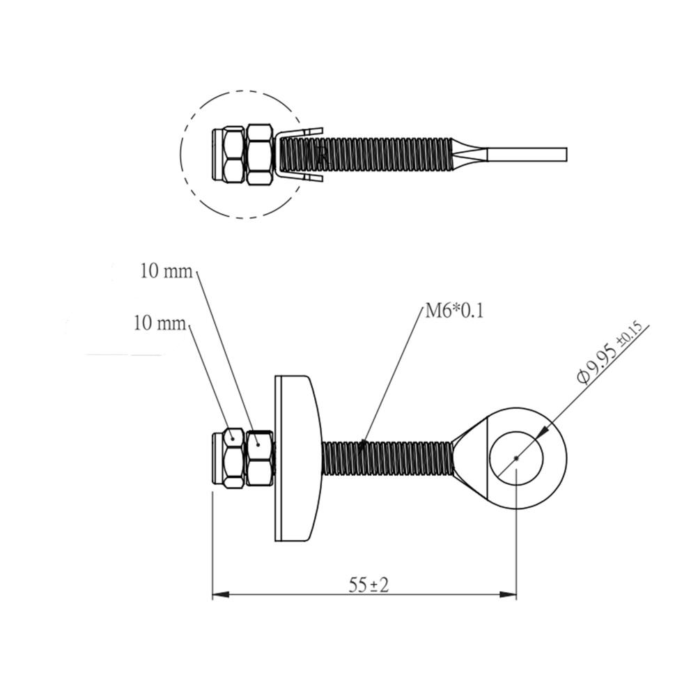 Napinacz łańcucha Elops do roweru Speed 500