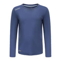 Long-Sleeved Anti-UV T-Shirt 300 - Blue