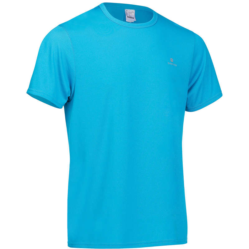 DOMYOS Energy Fitness and Cardio T-Shirt - Blue | Decathlon