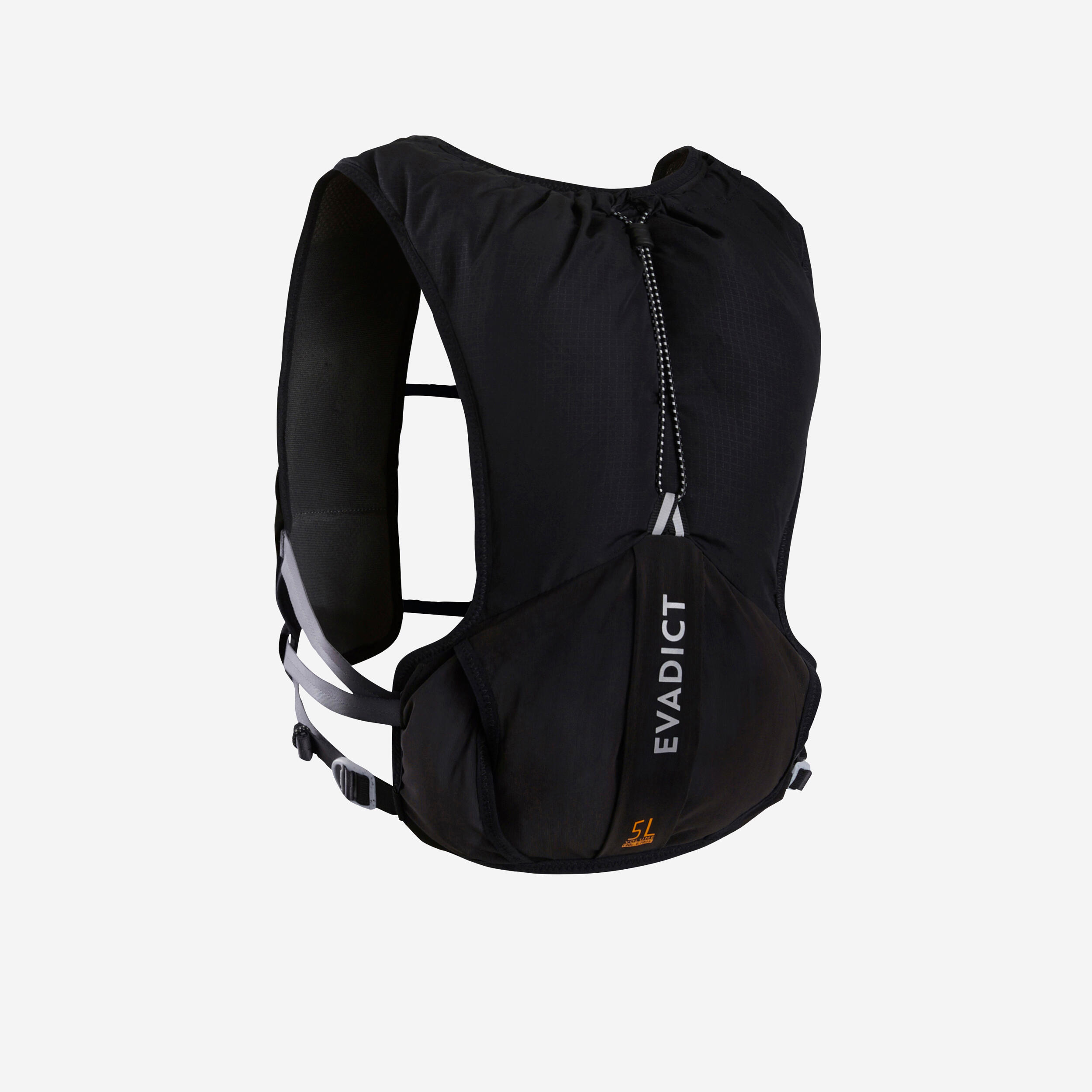 5L TRAIL RUNNING BAG BLACK SOLD WITH 1L WATER BLADDER