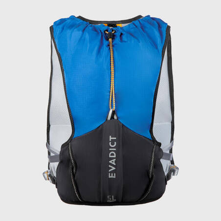 5L TRAIL RUNNING BAG - BLUE - SOLD WITH 1L WATER BLADDER