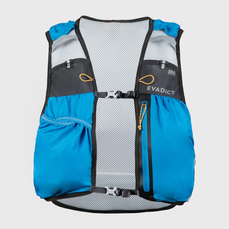 SAC TRAIL RUNNING 5L BLEU - VENDU AVEC POCHE À EAU 1L