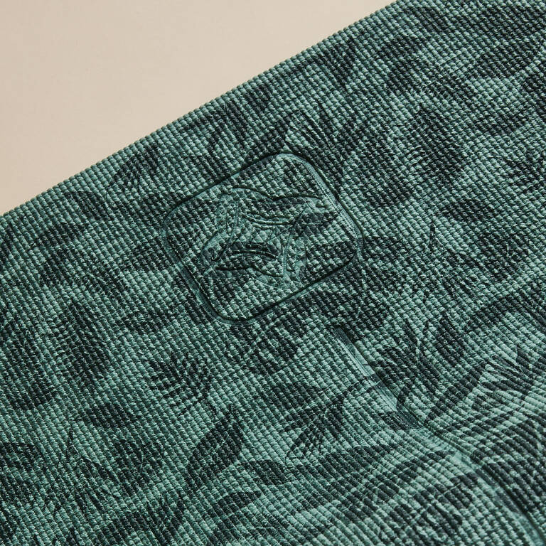 Gentle Yoga Comfort Mat 173 cm ⨯ 61 cm ⨯ 8 mm - Leaf Green