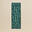 Konforlu Yoga Matı - Desenli Yeşil - 173cm X 61cm X 8mm