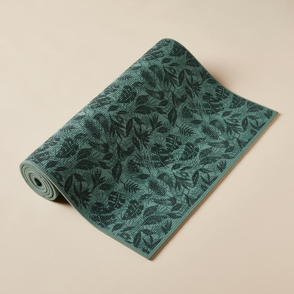 Gentle Yoga Comfort Mat 173 cm ⨯ 61 cm ⨯ 8 mm - Lotus/Dark Olive