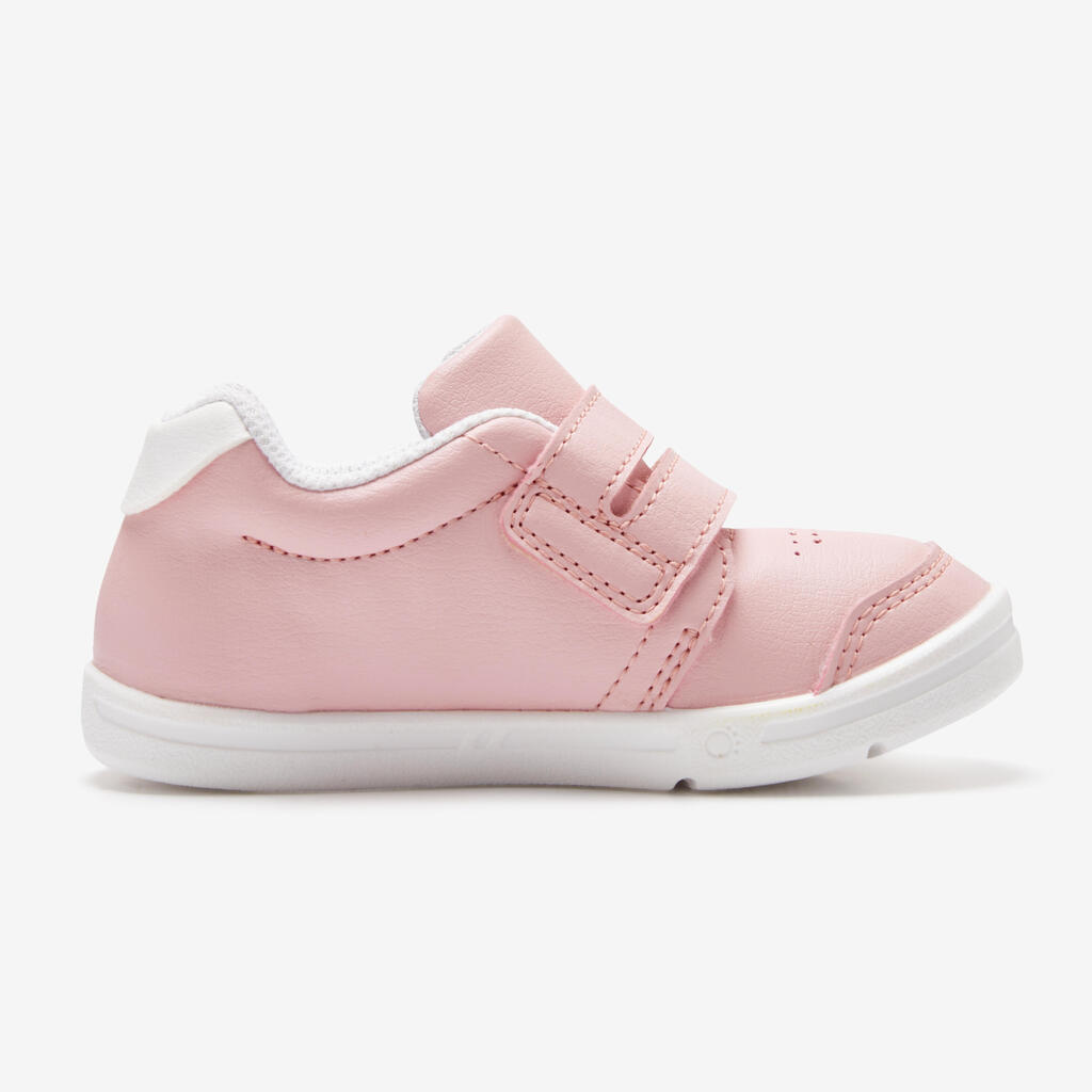 Turnschuhe Erste Schritte Klettverschluss - 100 rosa 