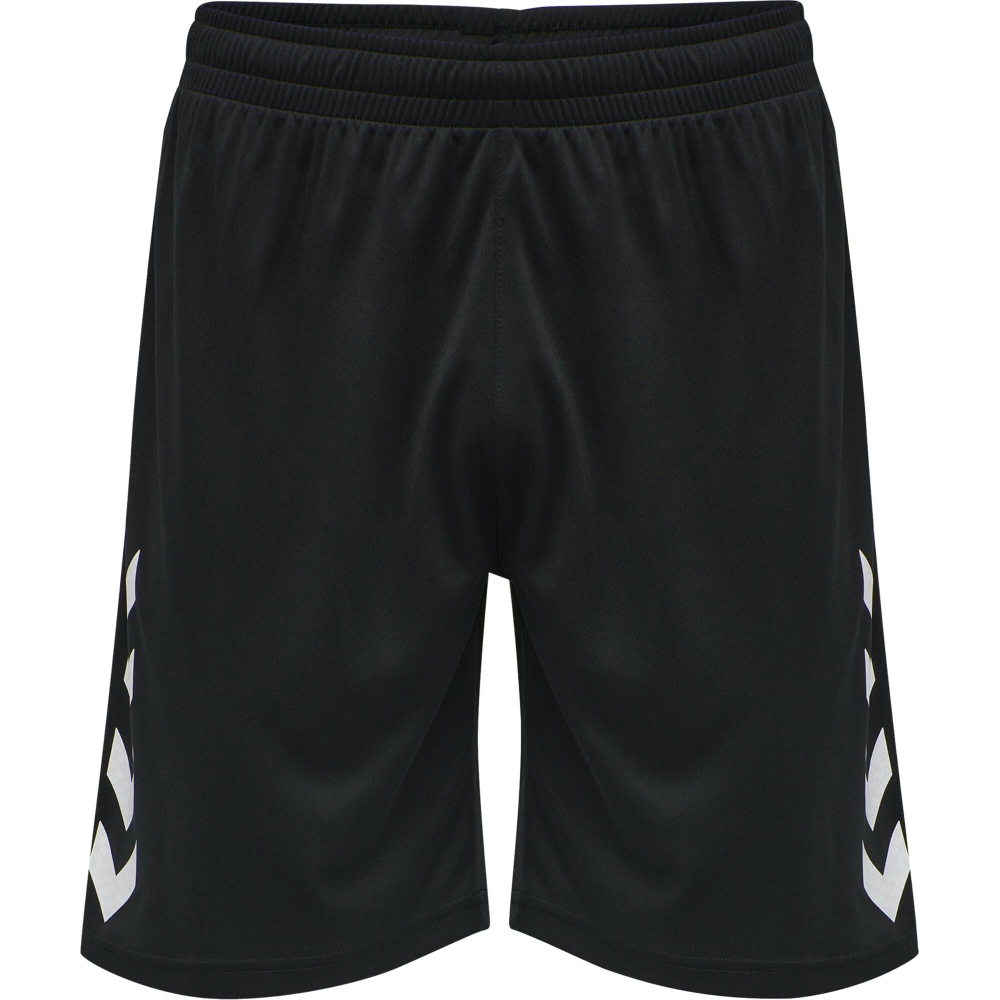Pantalón corto Balonmano hombre CORE XK negro y blanco 3/5