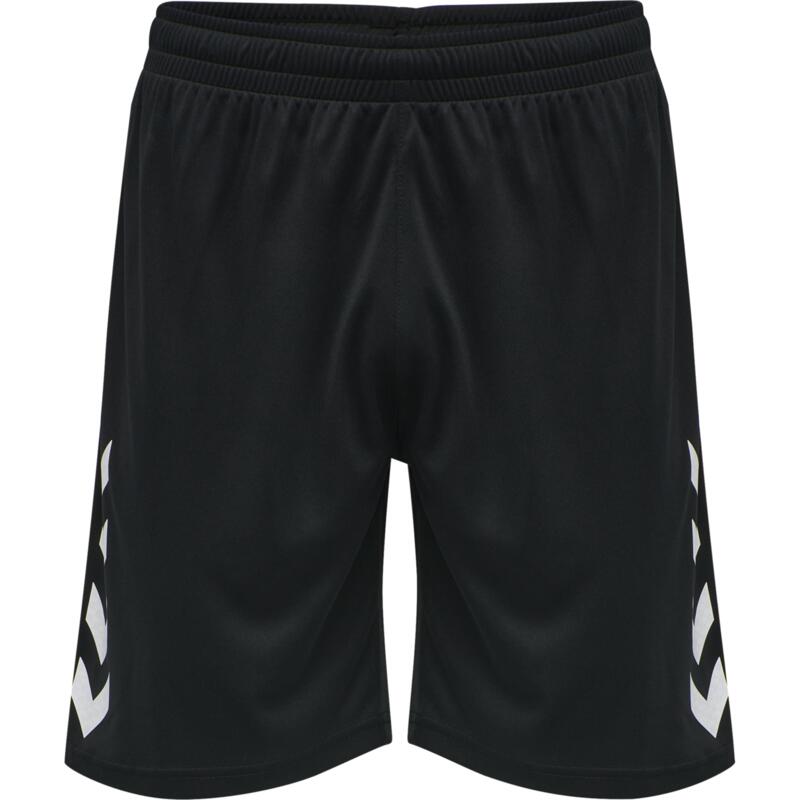 Damen/Herren Handball Shorts - HUMMEL Core XK schwarz/weiß