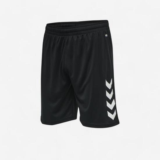 Damen/Herren Handball Shorts - HUMMEL Core XK schwarz/weiß
