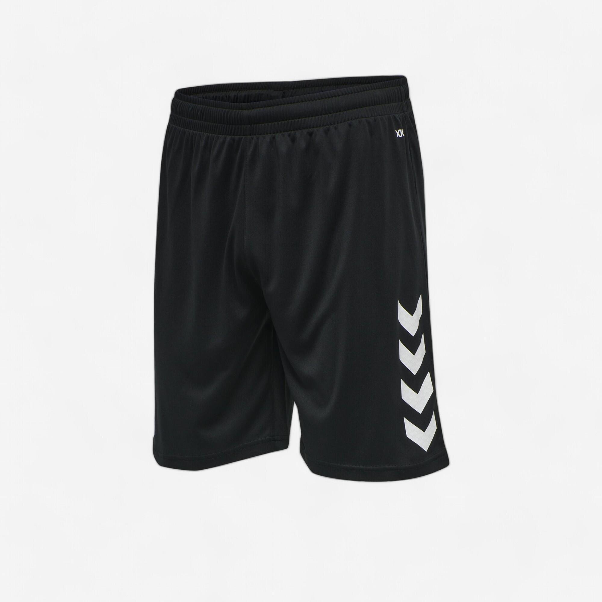 Damen/Herren Handball Shorts - HUMMEL Core XK schwarz/weiss