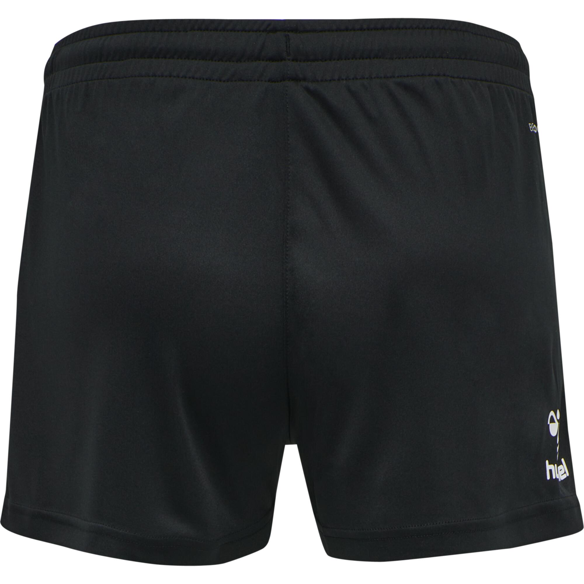 Pantaloncini pallamano donna Hummel CORE XK nero-bianco 2/4