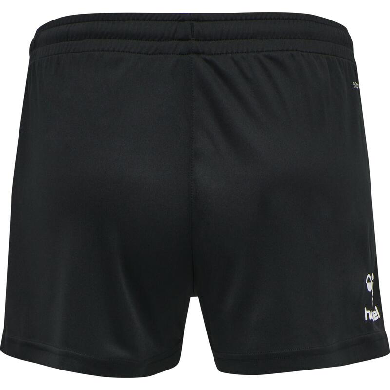 Handbalshort voor dames Core XK zwart wit