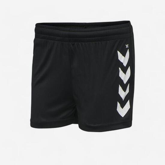 Short de handball Femme HUMMEL CORE XK noir blanc