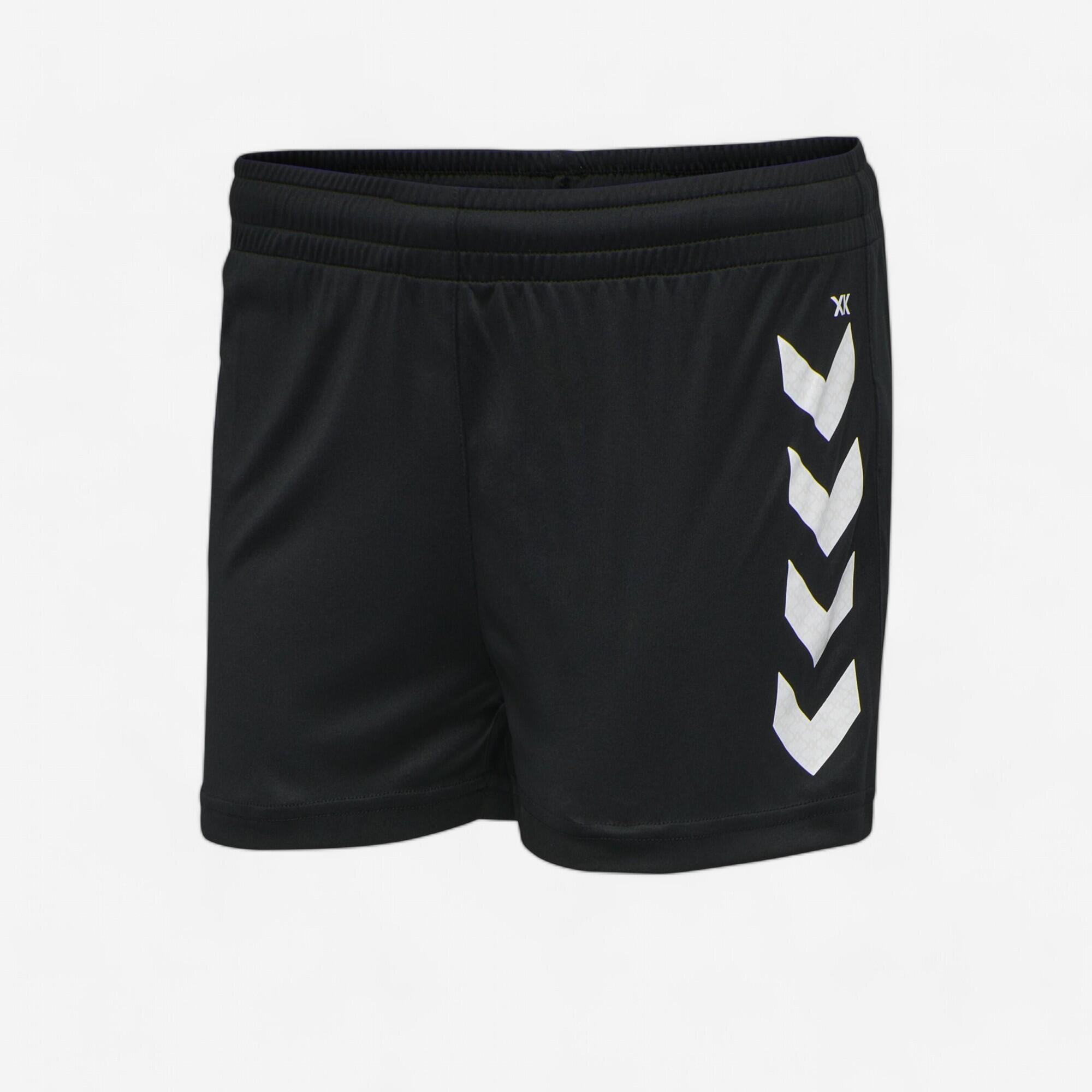 Short de handball Femme HUMMEL CORE XK noir blanc HUMMEL Decathlon