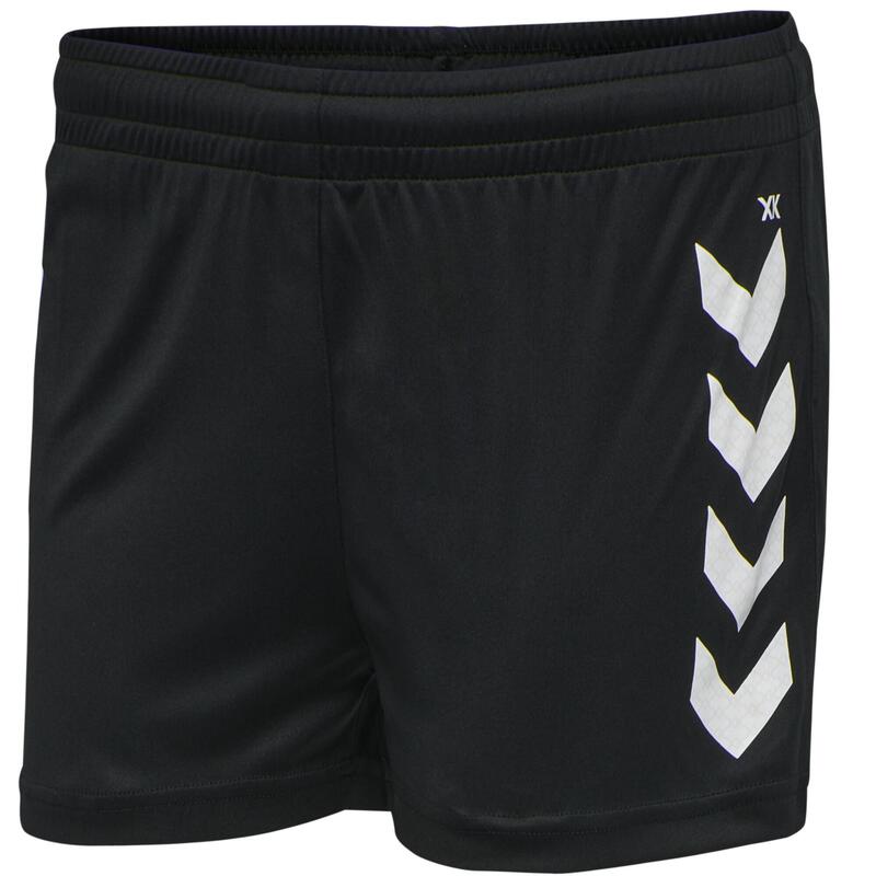 Damen Handball Shorts - HUMMEL Core XK schwarz/weiss