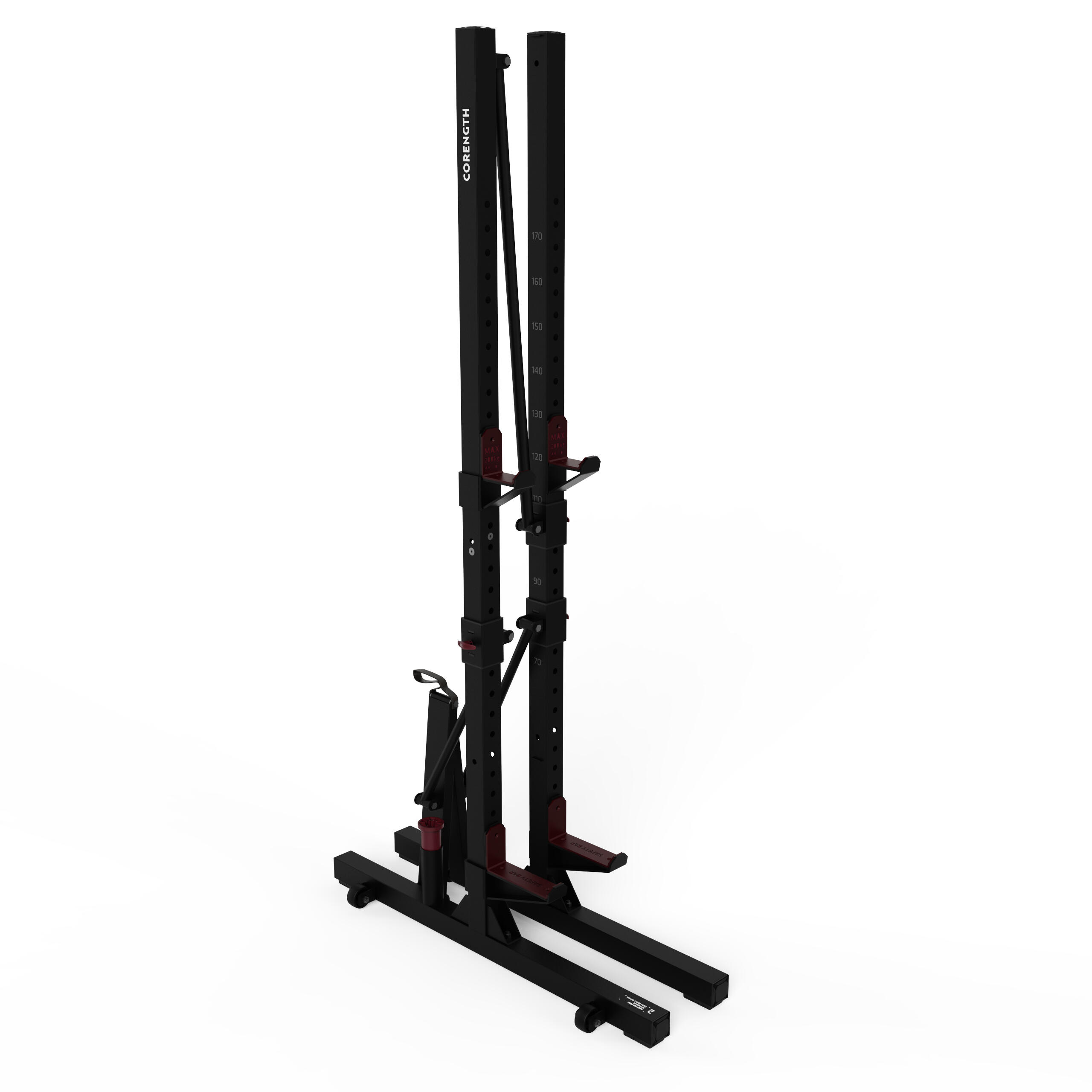 Segunda vida - Rack Musculación 500 Plegable/Retráctil Sentadillas + Bench + ... 2/18