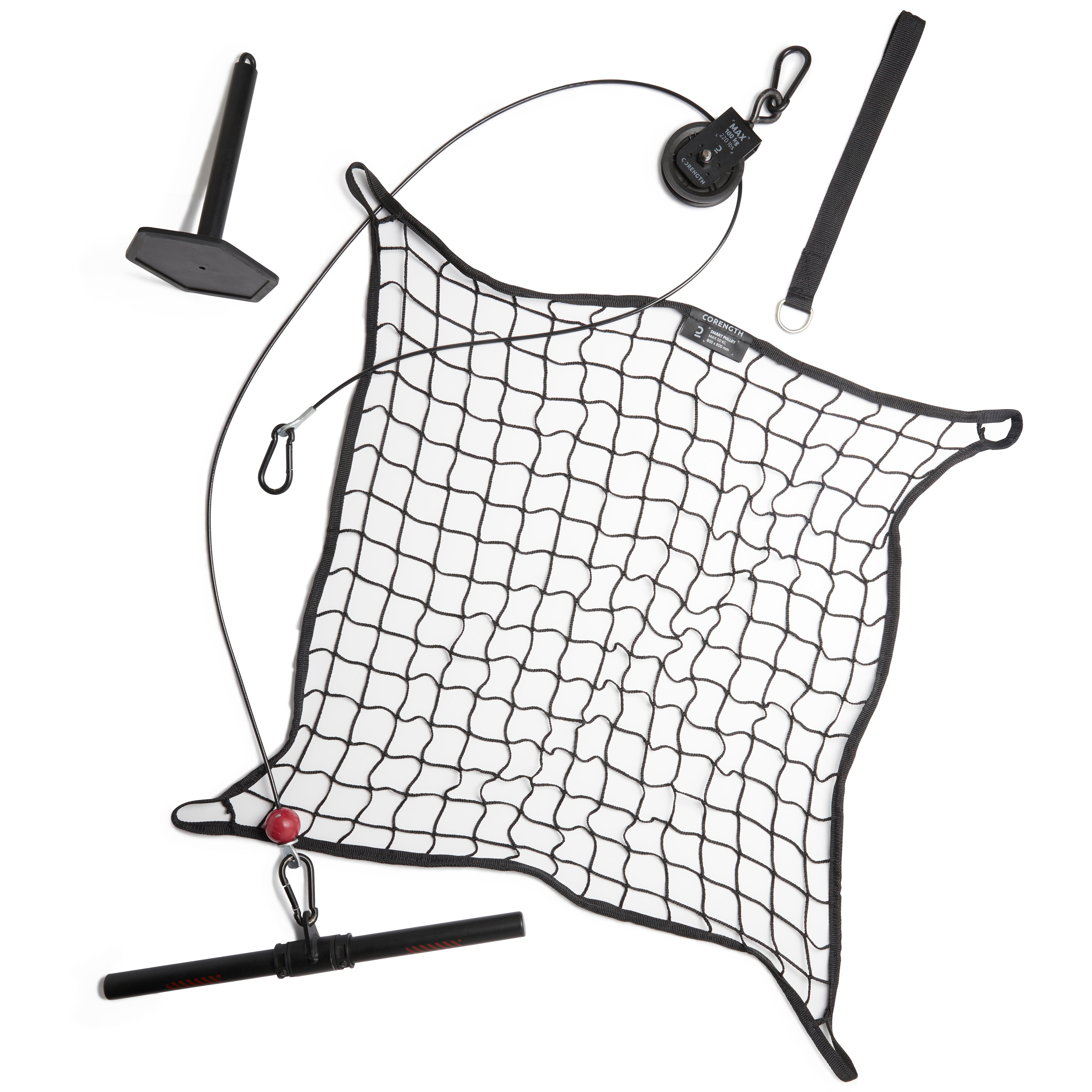 At-Home Weight Training Pulley With Net
