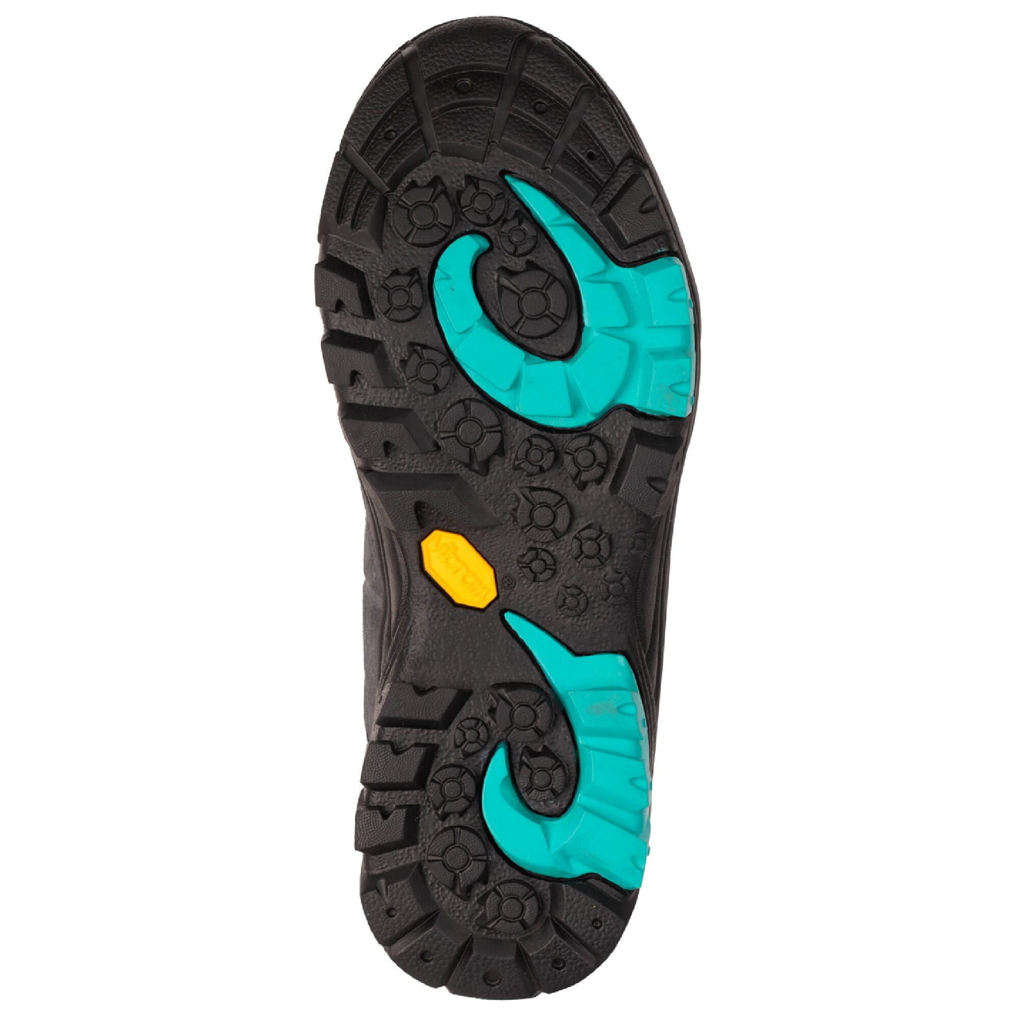 Waterdichte wandelschoenen voor meisjes Trollsteinen Hiker mid grijs blauw 4/4