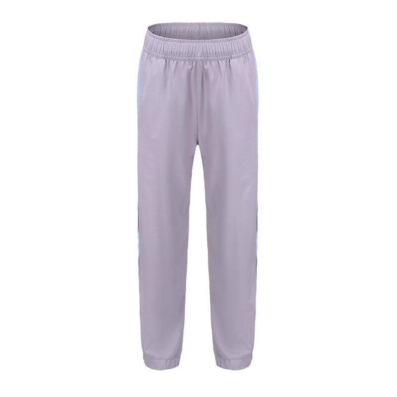 女童輕盈透氣運動長褲 W500－淡紫色