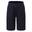Kids' Breathable Cotton Shorts S500 - Navy